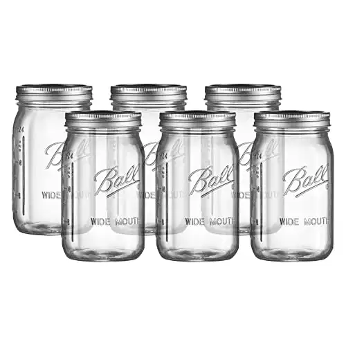 Quart Mason Jars