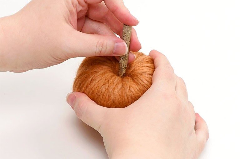 Chunky Yarn Pumpkin