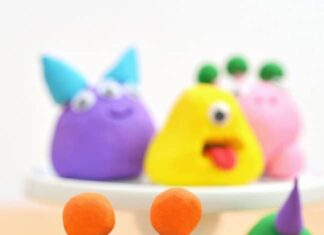 Clay Monsters Cute and easy to make air dry clay monsters