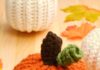 Crochet Pumpkin Orange crochet pumpkin made with a free, printable pattern