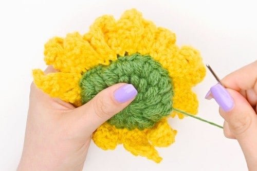 Crochet Sunflower