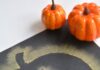 How to Make Stenciled Sidewalk Chalk Christmas Lights β Creative Outdoor Decorations Pumpkin Craft - Chalk Stenciled Pumpkins
