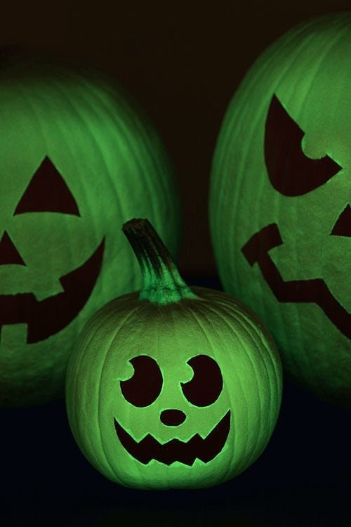 Pumpkin Crafts - Glow in the Dark Pumpkins