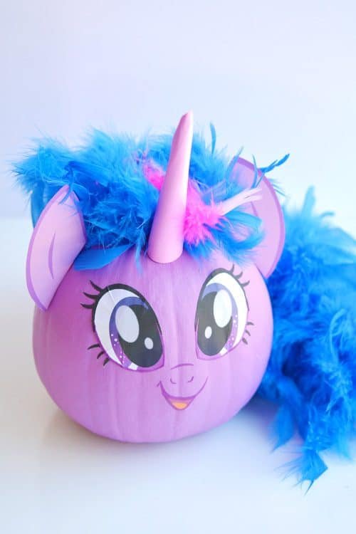 Pumpkin Craft Ideas - My Little Pony Pumpkins