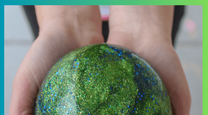 How to make Earth Day Slime