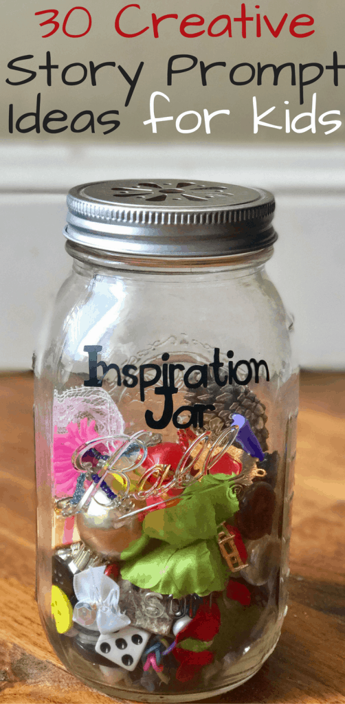 inspiration jar for writing stories