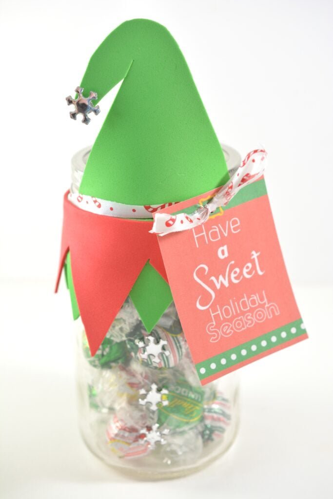 elf on the shelf Candy Jar Gift