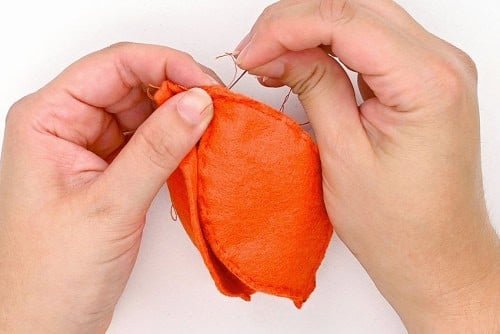 Felt Pumpkin Pattern