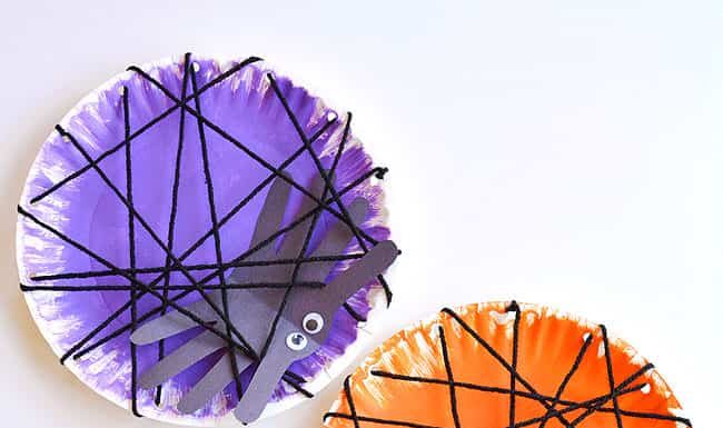 Easy Handprint Spider Craft for Kids Three handprint spider crafts