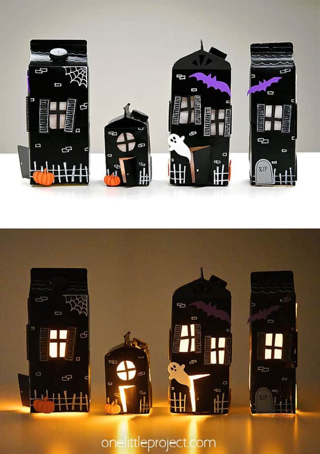 Create Your Own Haunted House Craft for Halloween