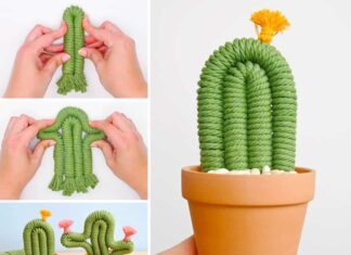 How to make Macrame Cactus How to Make a Macrame Cactus