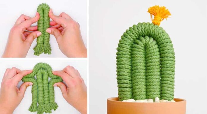 How to make Macrame Cactus How to Make a Macrame Cactus
