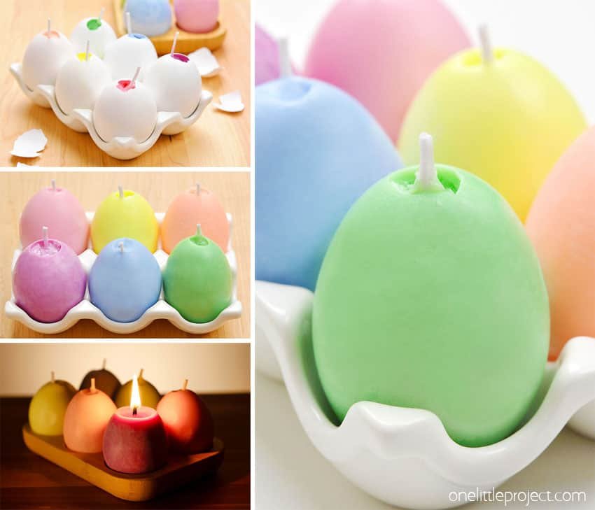 DIY egg candles