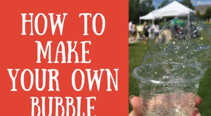 How to Make your Own Bubble Blower