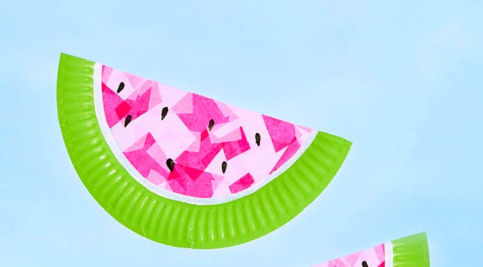 How to make Watermelon Suncatcher How to make Watermelon Suncatcher