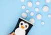 How to make Penguin Pom Pom Popper