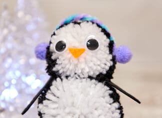How to make Pom Pom Penguin