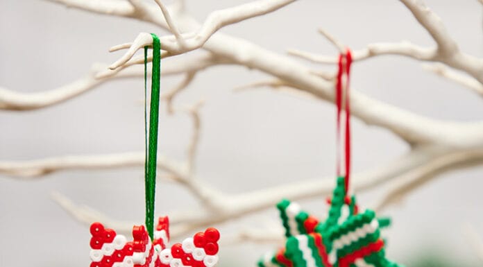 How to make Fuse Bead 3D Star Decorations