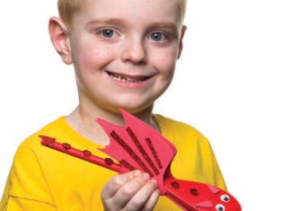 How to make Dragon Spoon Puppet