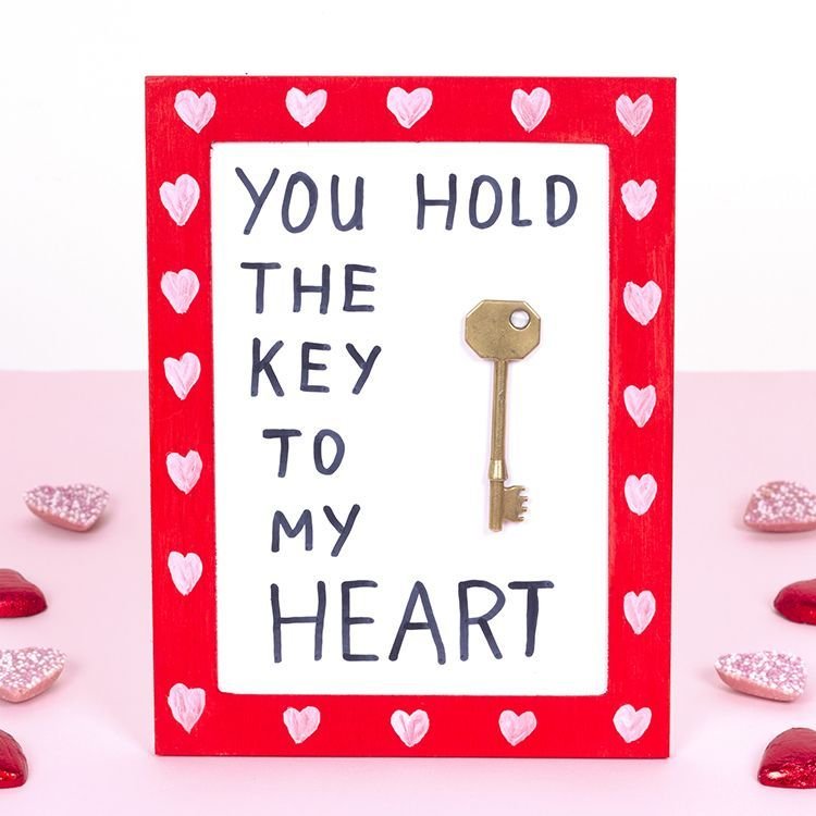 Valentine Key Frame