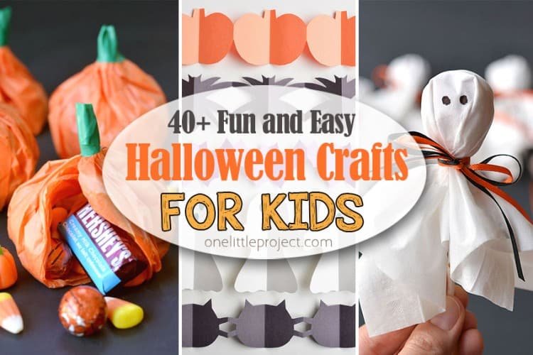 Kids Halloween crafts roundup