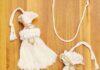How to make Macrame Gnomes Boho chic macrame gnome Christmas ornaments