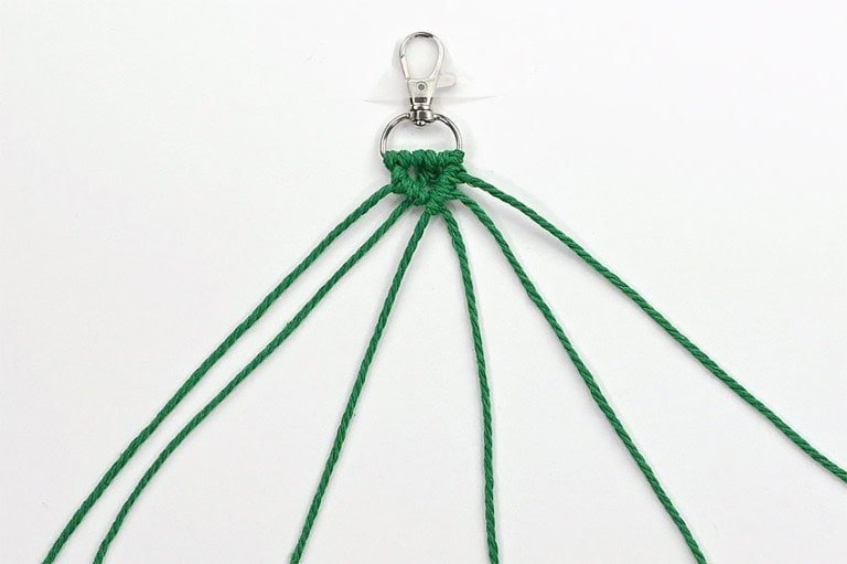 Macrame Keychain