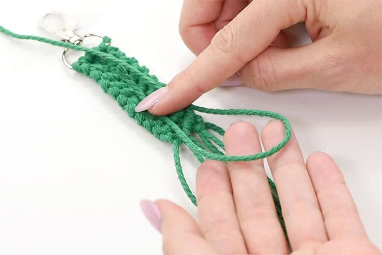 Macrame Keychain