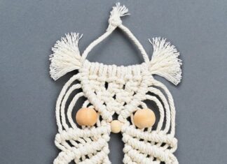 How to Make a Macrame Owl DIY macrame owl wall hanging
