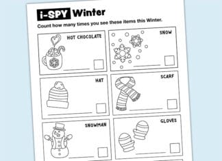 How to make i-Spy Winter