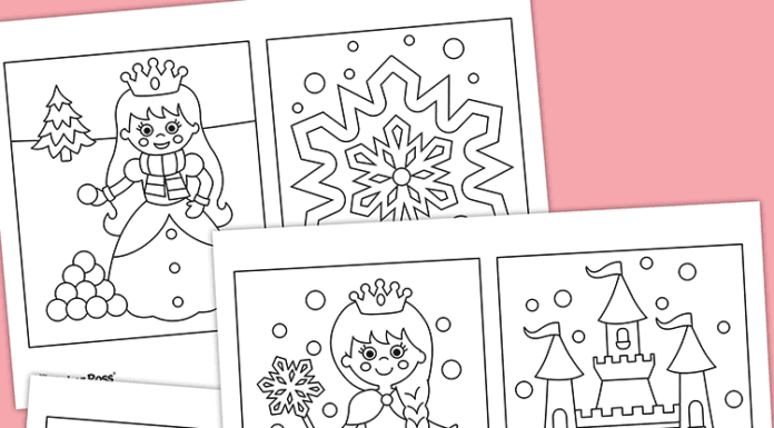 How to make Snow Princess Pictures