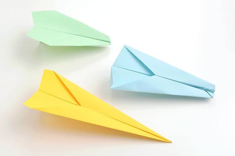 Paper airplanes