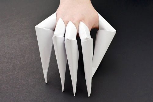 How to Make Paper Claws