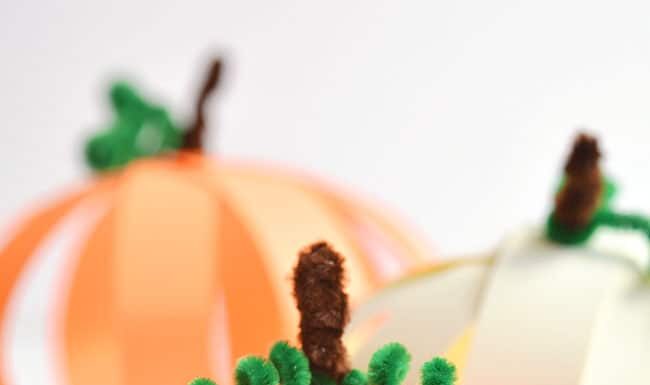 Easy Paper Pumpkin Craft for Kids Paper pumpkin