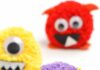 Pom Pom Monsters Fuzzy, cute pom pom monsters