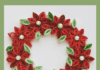 Christmas quilling idea: Paper Quilled Wreath Craft