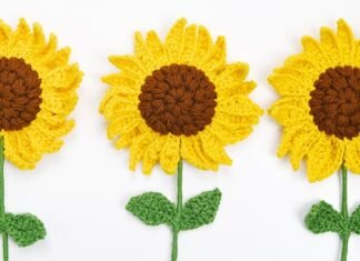 Crochet Sunflower
