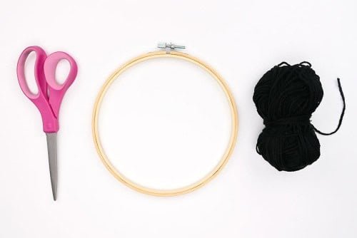 Yarn Spider Web Supplies