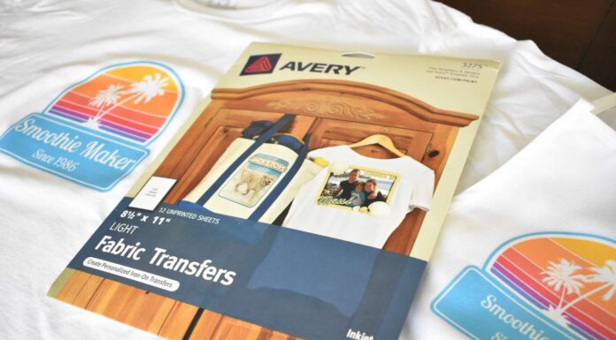 Avery Printable T-Shirt Transfers for Light Fabrics Review: Create Custom T-Shirts at Home