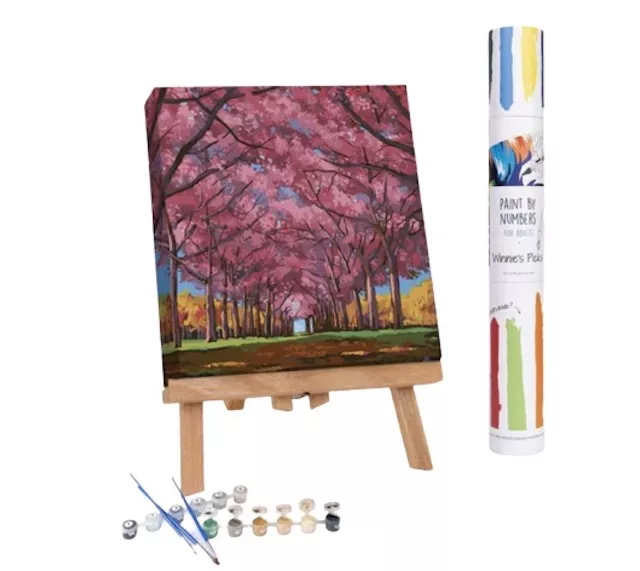 Winnie's Picks Cherry Lane Paint-by-Number Kit