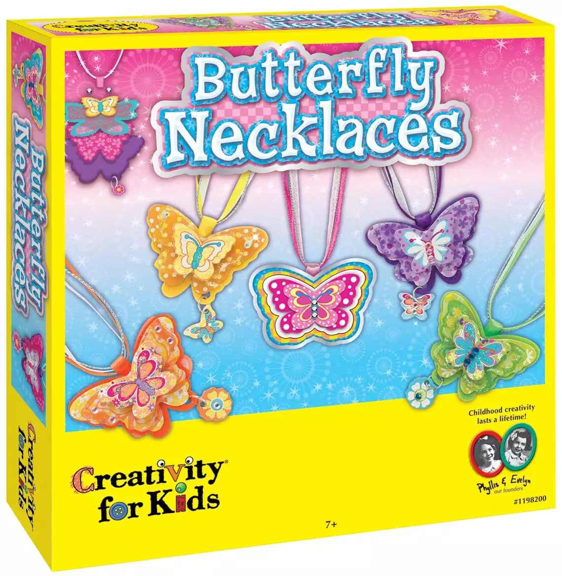 Creativity for Kids Butterfly Necklaces