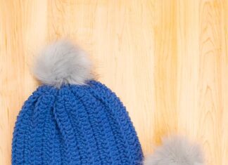 How to Crochet a Hat: Easy Pattern for Beginners Cozy DIY crochet hats with faux fur pom poms