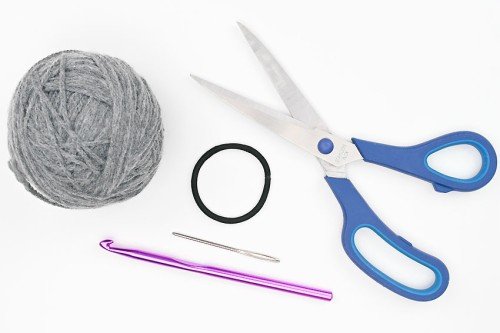 Crochet Scrunchie Supplies