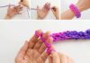 How to Finger Knit | Easy Finger Knitting Instructions Finger knitting is such a fun and easy craft for kids! This kids activity (it's also a fun craft for adults!) is a great way to make friendship bracelets, necklaces or even headbands. It's super simple and kids can do it by themselves. In less than 15 minutes you can learn how to finger knit AND make your first bracelet! All you need is yarn and your hands!