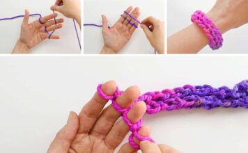 How to Finger Knit | Easy Finger Knitting Instructions Finger knitting is such a fun and easy craft for kids! This kids activity (it's also a fun craft for adults!) is a great way to make friendship bracelets, necklaces or even headbands. It's super simple and kids can do it by themselves. In less than 15 minutes you can learn how to finger knit AND make your first bracelet! All you need is yarn and your hands!