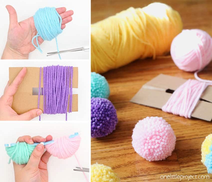 DIY pom pom