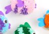 DIY Pom Pom Fish: Simple Craft for Kids Colourful group of DIY pom pom fish