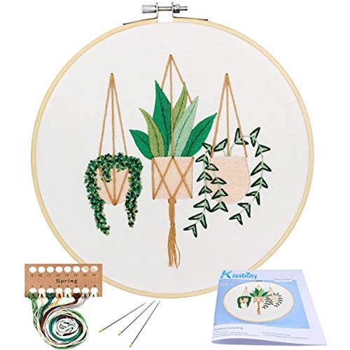 Hanging Plant Cross-Stitch Kit