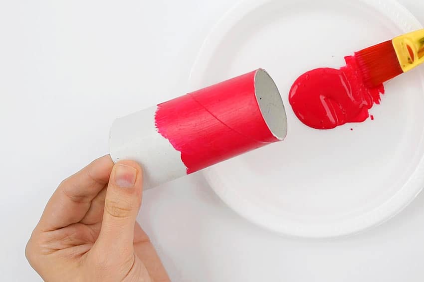 Paper Roll Poinsettia Ornaments Paper Roll Poinsettia Ornaments