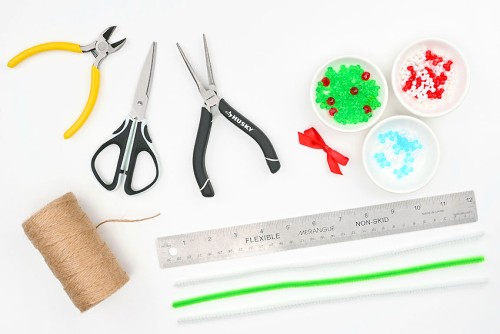 Beaded Christmas Ornaments Supplies